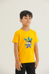 Graphic T-shirt (yellow)
