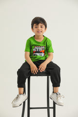 Graphic T-Shirt (Parrot Green)