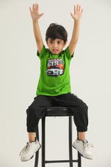 Graphic T-Shirt (Parrot Green)